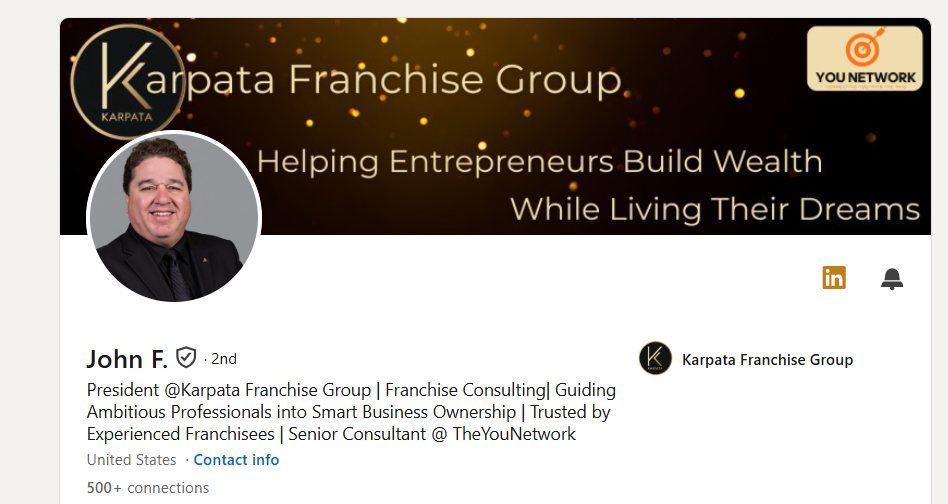 John Flanders LinkedIn marketing and outreach campaign